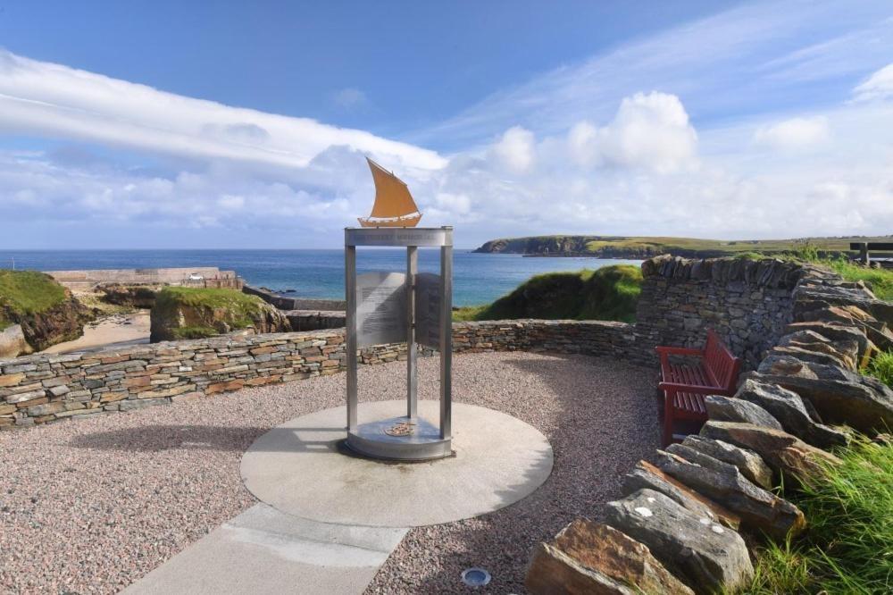 Road End Cottage Port of Ness 外观 照片